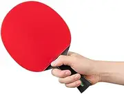 Ping Pong Paddles Table Tennis Bat with Carbon Fibre Technology for Increased Control, Spin & Power Performance-Level Ping Pong Bat for Trainers, Amateurs, Expert ZSMMFDB