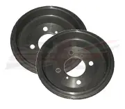 Pair of New Rear Brake Drums Triumph Spitfire Premium Quality Price is for 2 (for: Triumph)