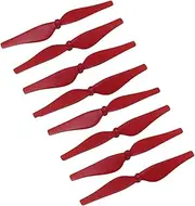 Vuzmode Drone Propellers Replacement Durable Props White Red Blue Yellow Black CW CCW Blades, for DJI Tello Replacement Propellers(Bundle 2,Red)