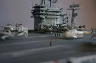 拼裝模型 軍艦模型 艦艇玩具 船模 軍事模型 小號手拼裝航母模型1/500尼米茲航空母艦 軍艦 成人手工船模DIY玩具 送人禮物 全館免運