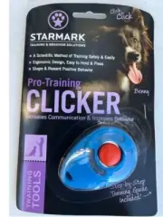 StarMark Clicker for Dog Training Ergonomic design Award winning training
