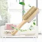 Wood Handle Pumice Stone Foot Cleanser Brushs Feet Exfoliating Y7U2 RemoveU V9X1