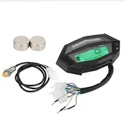 Zohisin Motorcycle Digital Tachometer Speedometer Gear Indicator Fit for Kawasaki Z1000 with Total Mileage Displaying Up to 99999KM Trip Subtotal Accumulative Switchable Maximum