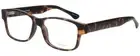 Calabria Enhance 4075 Panthos Reading Glasses +1.50 Matte Tortoise Havana Brown