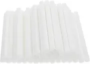 Ipetboom 50pcs Filter Cotton Core Diffusers for Home Humidifiers for Home Humidifier Filters Sticks Car Humidifier Oil Scents Diffuser Replacement Parts Cotton Filter White Fiber Cotton