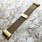 Modern Gold Color Adjustable Milanese Loop Mesh Band Strap for Fitbit Ionic