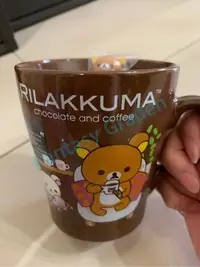 在飛比找Yahoo!奇摩拍賣優惠-7-11拉拉熊 懶懶熊 Rilakkuma 攪拌棒馬克杯組 