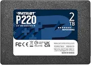Patriot P220 2TB Internal SSD - SATA 3 2.5" - Solid State Drive - P220S2TB25