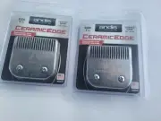 2-Pack Andis Detachable Ceramic Blades 1-1/2 for Andis & Oster Clippers