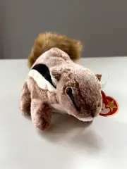 TY Chipper the Chipmunk Beanie Baby - NEW with tags - Retired 12/23/99