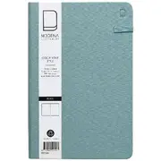 Modena A5 Linen Plain Notebook Teal