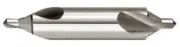 #12 Combined Drill & Countersink, Bell Type, HSS, 60° Angle, 2pc, by MDX