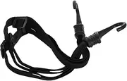 Garneck Motorcycle Helmet Straps Elastic Luggage Binding Cord with Hooks for Secure Attachment Versatile for Bikes Camping Gear and Hand Trucks