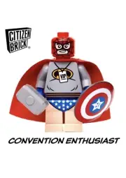 CUSTOM Citizen Brick Convention Enthusiast SDCC Limited Edition Of 500 In Hand