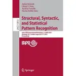 STRUCTURAL, SYNTACTIC, AND STATISTICAL PATTERN RECOGNITION: JOINT IAPR INTERNATIONAL WORKSHOPS, S+SSPR 2022, MONTREAL, QC, CANADA, AUGUST 26-27, 2022,
