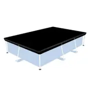 400 X 211 Rectangular Frame Above Ground Swimming Pool Cover Cover Heavy Duty Protector Cover with Strong Tear Resistant Fade Resistant - HK619