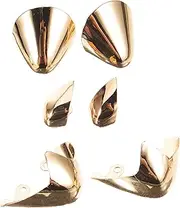 3 Pairs High Heels to Protect The Heel Tips for High Heel Shoes High Heel Tip Cap High Heel Pump Covers Heel Caps Boot Heels Boot Protector Toe Guard Metal Headgear Cover up