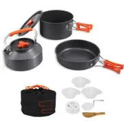 Camping Cooking Set, Non-Stick Lightweight Camping Pots and Pans Set Outdoor Cooking & Picnic
