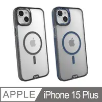 在飛比找PChome24h購物優惠-hoda iPhone 15 Plus MagSafe 彩石