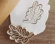 Leaf Leaves Tree Plant Cookie Cutter Pastry Fondant Dough