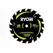 5-1/2 In. 18t Thin Kerf Carbide Circular Saw Blade | Ryobi Teeth