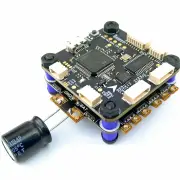 30.5x30.5mm DarwinFPV Betaflight F4 OSD Flight Controller with 10V 4.5V 3.3V BEC and 50A BL_S 2-6S 4IN1 ESC Stack for Da
