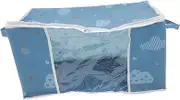 Alipis Quilt Storage Bag Moisture Capacity Zipper Container for Bedding Clothes Pillows More for Seasonal Organizing Moving
