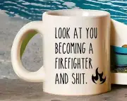 Firefighter Gift • Firefighter Mug • New Firefighter • Future Firefighter