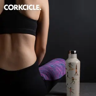 【CORKCICLE 酷仕客】Riflepaper設計師聯名系列三層真空易口瓶/保溫杯470ml(運動女孩)(保溫瓶)