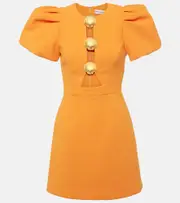 [Rebecca Vallance] Rebecca Vallance Sirene embellished minidress UK 16 orange