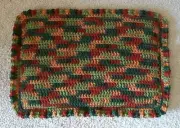 New Uniq Handmade Crochet 10x15 Rectangle Table Runner Mat Centerpiece Hot Pad