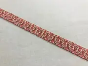 ROBERT ALLEN ROSE DUST "MELA" FRENCH PASSEMENTERIE SCROLL GIMP BRAID TRIM