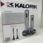 KALORIK Wine Center Set CKS40211 Bottle Opener Wine Preserver Corkscrew