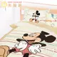 享夢城堡 單人床包雙人涼被三件組-迪士尼米奇MICKEY 兜圈圈-卡其