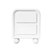 [James Lane] Lola Bedside Table White - 2 Drawer
