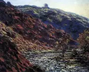 Gorge of the Petite Creuse by Claude Monet Giclee Fine Art Print Repro on Canvas