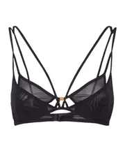 spaghetti strap bra 1,2,4,5,IT34 Black