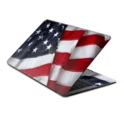 Skin Decal Wrap for MacBook Pro 13" Retina Touch US Flag USA America