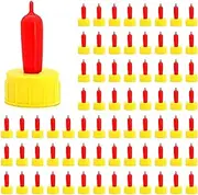 Veulrn 500PCS Pritchard Nipples for Nursing Lambs and Goat Kids