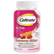 Calcium Supplement Gummy Bites 50 Count by Caltrate