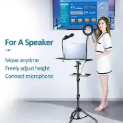 Projector Tripod Stand with Tray Laptop Desk Stand Adjustable Height
