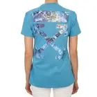 Off-White Virgil Abloh Cervo Logo Cotton Top BLUE S