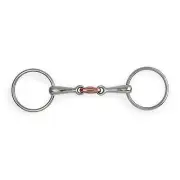 Shires Loose Ring Copper Lozenge Snaffle Bit
