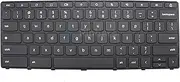 Partsatoz Laptop USA English 74 Key Keyboard Replacement for Lenovo 300e 500e Yoga Chromebook Gen 4 82W2 82W3 82W4 82W5 SN21K16860 5N21L44117 5N21L44029 5N21L44038 5N21L44117 5N21L44029 (Lock Key)