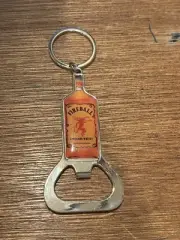 Fireball Whiskey Key chain Bottle Opener Stainless Steel