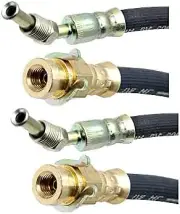 Front Brake Hydraulic Hose for Jeep DJ5, DJ6, Dispatcher, DJ3, AM General (for: Jeep)