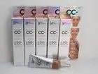 IT COSMETICS CC+ COLOR CORRECTING + HYDRATING SERUM SPF 50 DEEP 0.135 OZ 5PCS