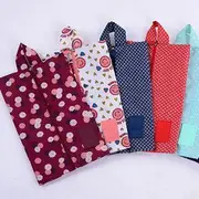 Printed Travel Shoe Bag Smiley Face - Pink - One Size