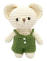 [Bobi Craft] Cotton Bobbie Bear Junior Soft Plush Cuddle Toy 3m+ 14cm