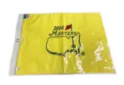 NEW 2014 Masters Golf Pin Flag (Bubba Watson)